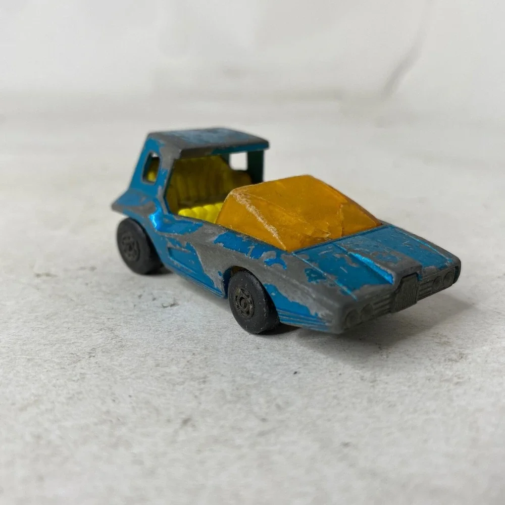 MATCHBOX LESNEY SUPERFASTMB37 SOOPA COOPA blue NOS VINTAGE 1972